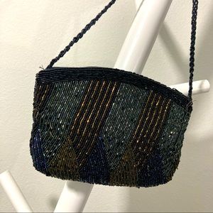 Vintage Beaded Mini Bag Evening Bag